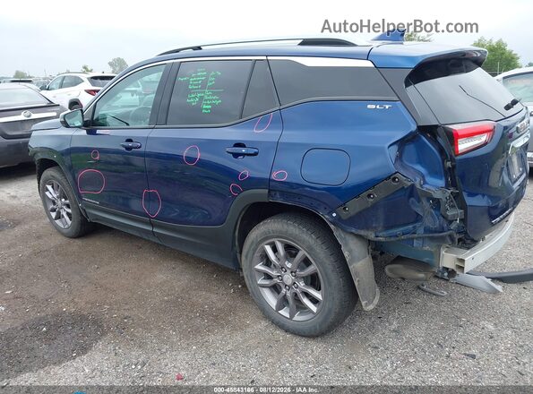 3GKALVEG6PL188250 2023 GMC TERRAIN Blue Tył lewy