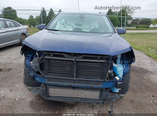 3GKALVEG6PL188250 2023 GMC TERRAIN Blue Widok zestawu wskaźników