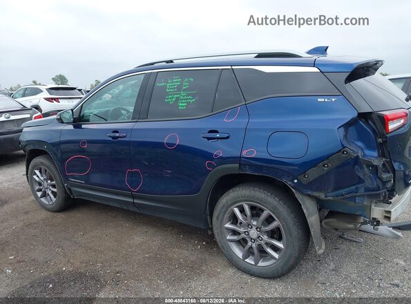 3GKALVEG6PL188250 2023 GMC TERRAIN Blue Widok wnętrza 360 stopni