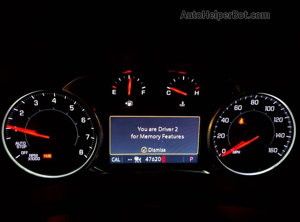 3GKALVEG6PL242582 2023 GMC TERRAIN Gray ხელსაწყოთა პანელის ხედი