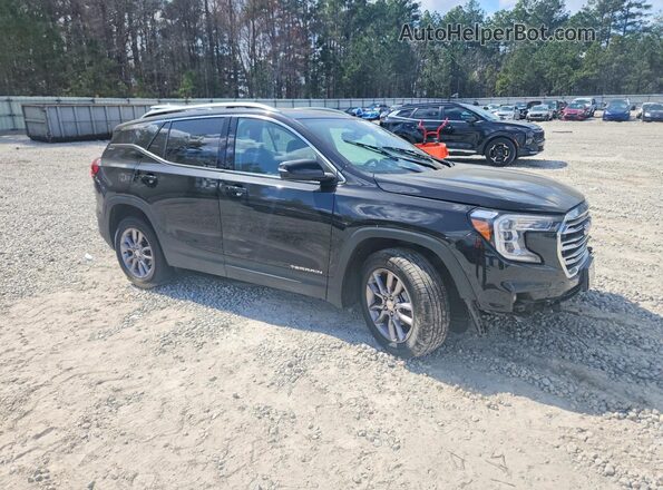 3GKALVEG6PL260709 2023 GMC TERRAIN Черный Передняя правая четверть