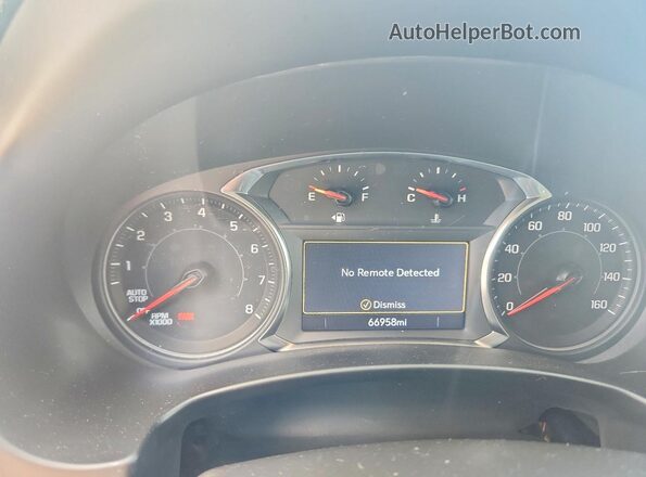 3GKALVEG6PL260709 2023 GMC TERRAIN Черный Вид щитка приборов