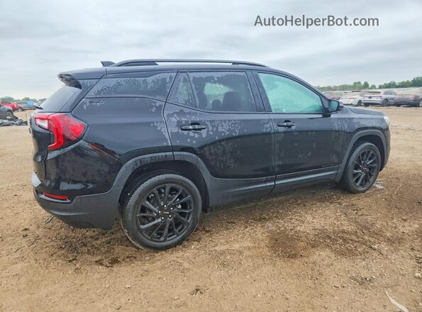 3GKALVEG6RL268098 2024 GMC TERRAIN Black უკანა მარჯვენა
