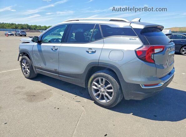 3GKALVEG7RL278655 2024 GMC TERRAIN Silver უკანა მარცხენა