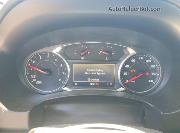 3GKALVEG7RL278655 2024 GMC TERRAIN Silver ხელსაწყოთა პანელის ხედი