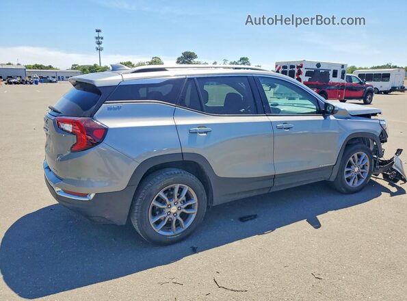 3GKALVEG7RL278655 2024 GMC TERRAIN Silver უკანა მარჯვენა