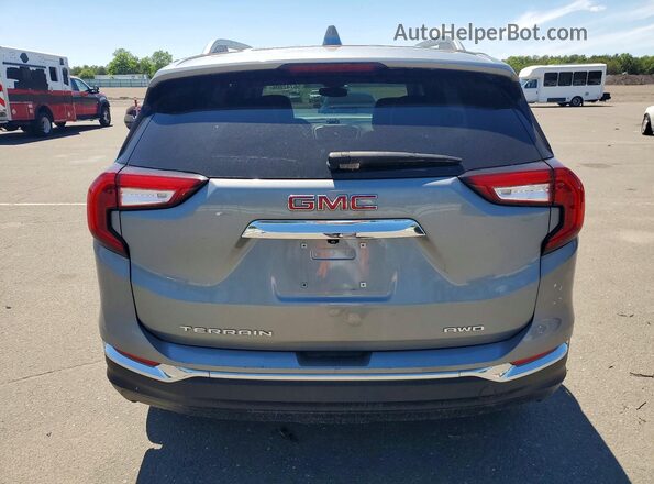 3GKALVEG7RL278655 2024 GMC TERRAIN Silver უკანა ხედი