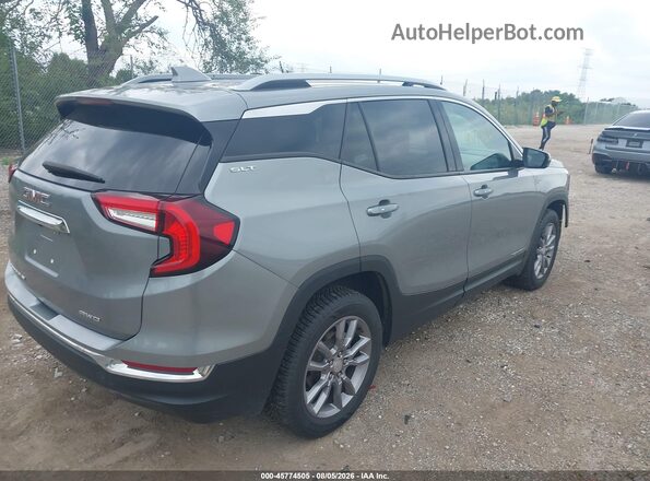 3GKALVEG8PL141902 2023 GMC TERRAIN Gray Trasero derecho