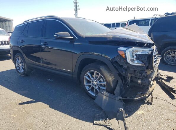 3GKALVEG8RL235006 2024 GMC TERRAIN Черный Передняя правая четверть