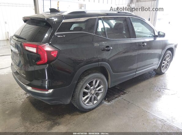 3GKALVEG8RL304762 2024 GMC TERRAIN Black უკანა მარჯვენა