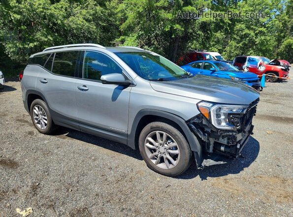 3GKALVEG8RL306723 2024 GMC TERRAIN Серебряный Передняя правая четверть