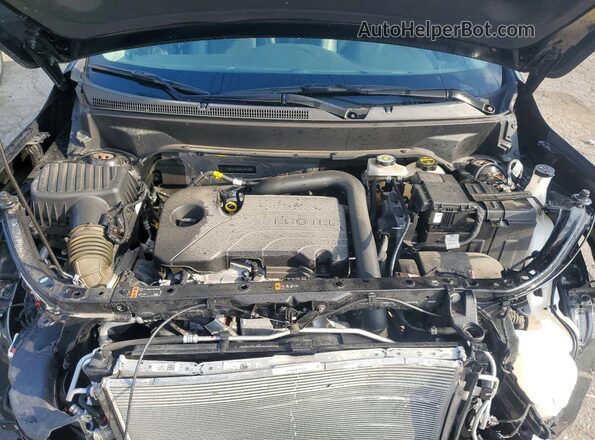 3GKALVEGXRL264569 2024 GMC TERRAIN Black Vista del compartimento del motor