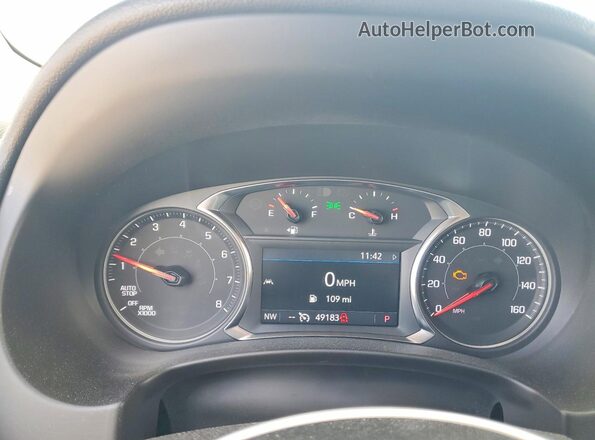 3GKALVEGXRL266144 2024 GMC TERRAIN Silver ხელსაწყოთა პანელის ხედი
