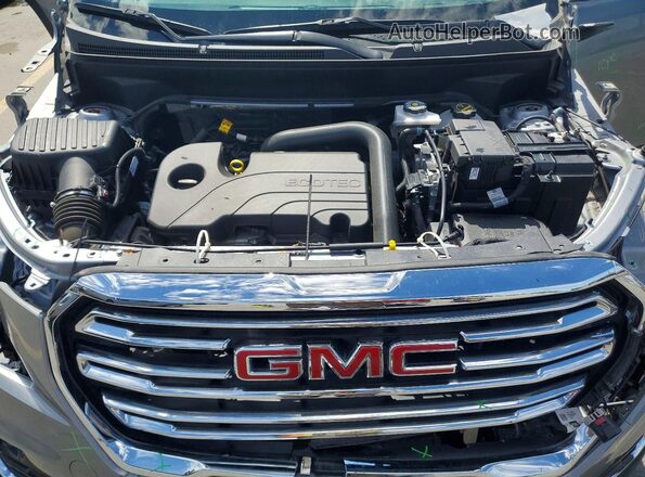 3GKALVEGXRL266144 2024 GMC TERRAIN Silver ძრავის განყოფილების ხედი