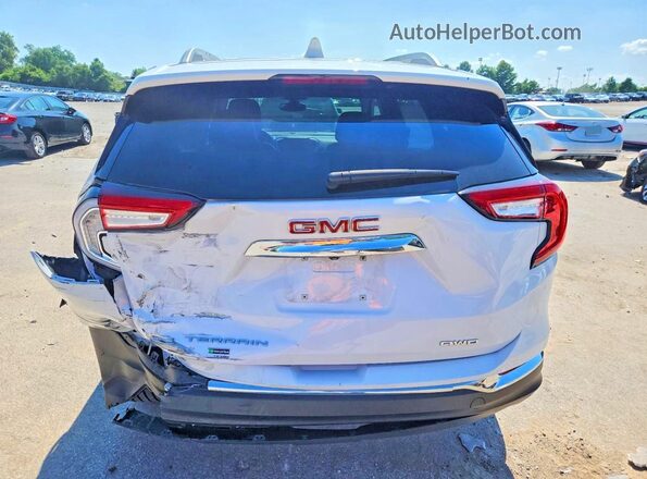 3GKALVEGXRL287575 2024 GMC TERRAIN White Вид ззаду