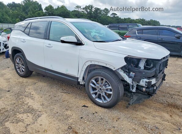 3GKALVEGXRL368396 2024 GMC TERRAIN White Front right