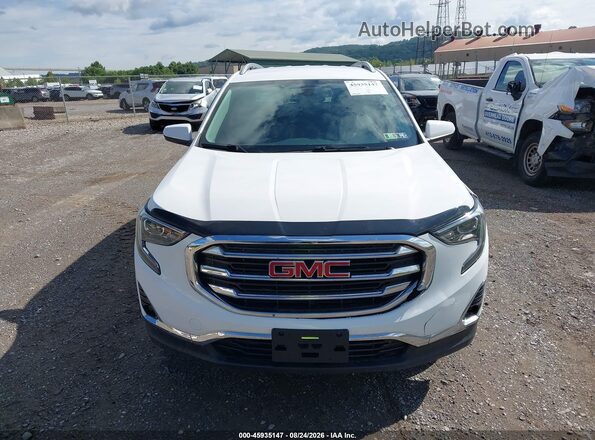 3GKALVEV0KL316716 2019 GMC TERRAIN White Widok zestawu wskaźników