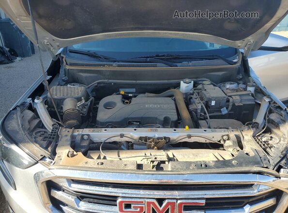 3GKALVEV0LL265221 2020 GMC TERRAIN Серебряный Вид подкапотного пространства