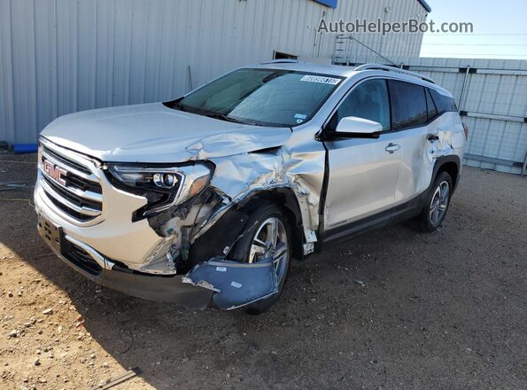 3GKALVEV0LL265221 2020 GMC TERRAIN Серебряный Панорамный вид салона 360°