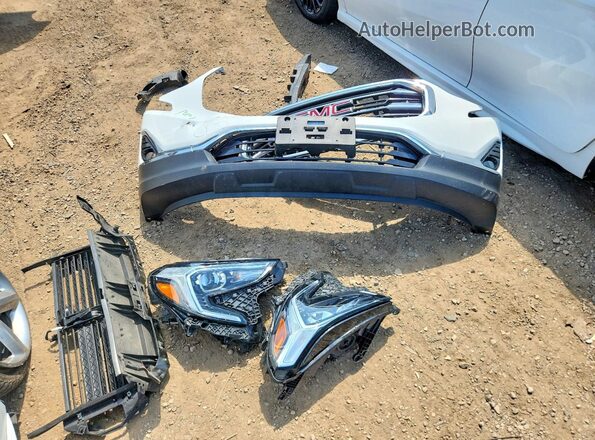 3GKALVEV0ML354353 2021 GMC TERRAIN White Вид підкапотного простору