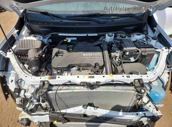 3GKALVEV0ML354353 2021 GMC TERRAIN White Вид задньої частини салону