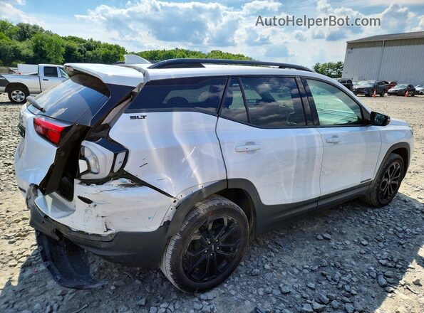 3GKALVEV0ML376773 2021 GMC TERRAIN White Trasero derecho