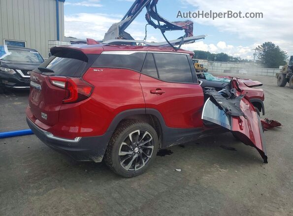 3GKALVEV0NL214109 2022 GMC TERRAIN Red Հետևի աջ