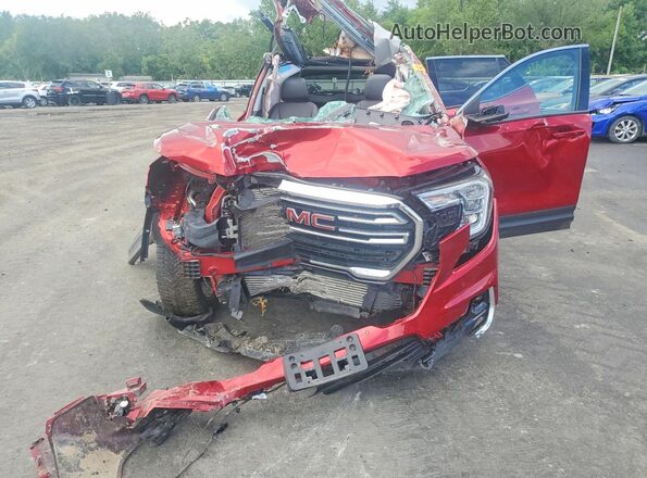 3GKALVEV0NL214109 2022 GMC TERRAIN Red Շարժիչի բաժամունքի տեսք