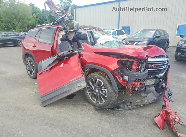 3GKALVEV0NL214109 2022 GMC TERRAIN Red Առջևի աջ