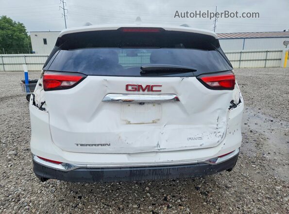 3GKALVEV1LL195471 2020 GMC TERRAIN White Widok z tyłu