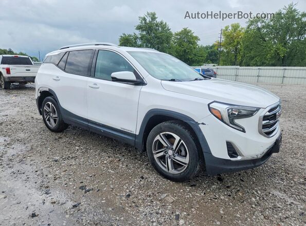 3GKALVEV1LL195471 2020 GMC TERRAIN White Przód prawy