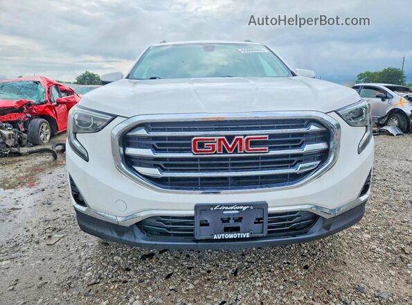 3GKALVEV1LL195471 2020 GMC TERRAIN White Widok z przodu