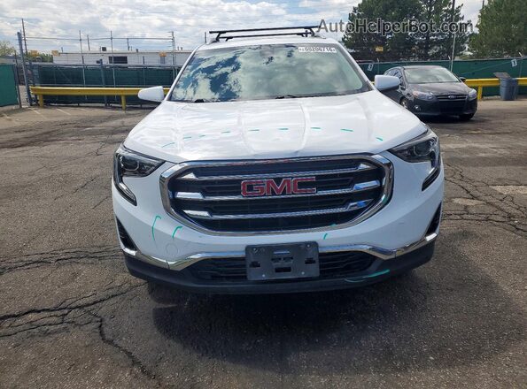 3GKALVEV1LL219705 2020 GMC TERRAIN White Դիմացի տեսք