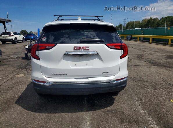 3GKALVEV1LL219705 2020 GMC TERRAIN White Հետևի տեսք
