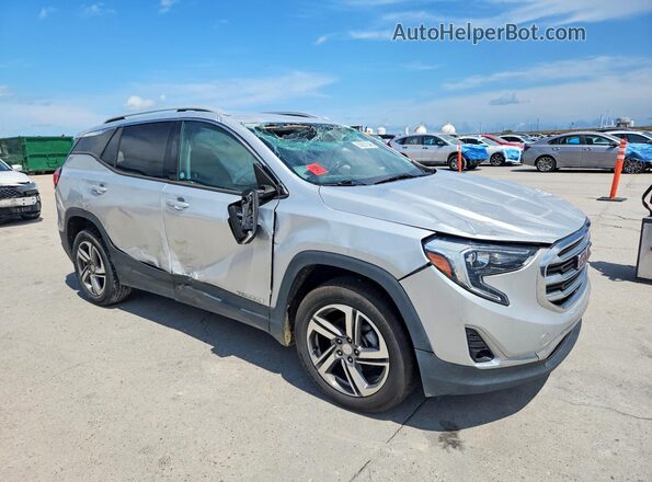 3GKALVEV1LL248704 2020 GMC TERRAIN Silver Front right