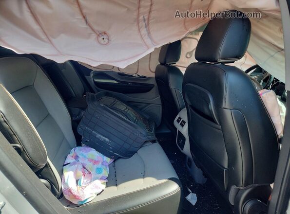 3GKALVEV1LL248704 2020 GMC TERRAIN Silver Rear seats view