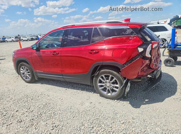 3GKALVEV1NL154177 2022 GMC TERRAIN Red Tył lewy