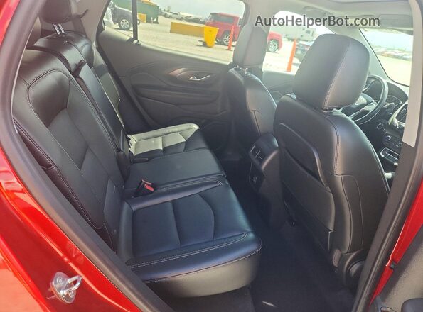 3GKALVEV1NL154177 2022 GMC TERRAIN Red Widok wnętrza z tyłu