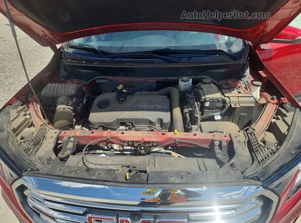 3GKALVEV1NL154177 2022 GMC TERRAIN Red Widok komory silnika