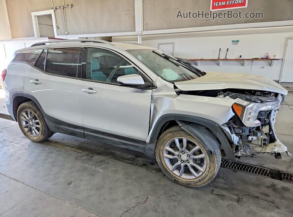 3GKALVEV1NL229671 2022 GMC TERRAIN Silver წინა მარჯვენა