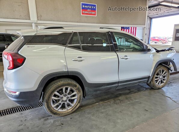 3GKALVEV1NL229671 2022 GMC TERRAIN Silver უკანა მარჯვენა
