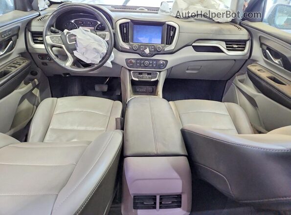 3GKALVEV1NL229671 2022 GMC TERRAIN Silver წინა პანელის ხედი