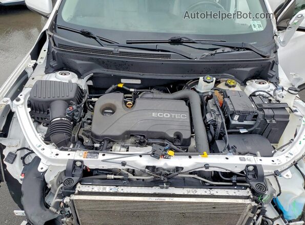 3GKALVEV2KL175275 2019 GMC TERRAIN White Engine compartment view