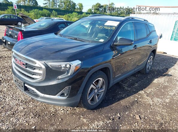 3GKALVEV2KL265395 2019 GMC TERRAIN Black Przód lewy