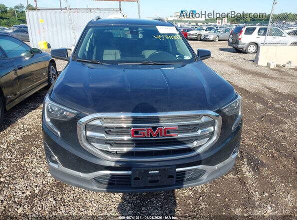 3GKALVEV2KL265395 2019 GMC TERRAIN Black Widok zestawu wskaźników