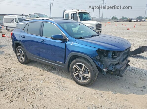 3GKALVEV2LL106250 2020 GMC TERRAIN Blue წინა მარჯვენა