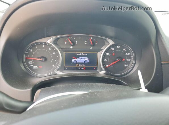 3GKALVEV2LL106250 2020 GMC TERRAIN Blue ხელსაწყოთა პანელის ხედი