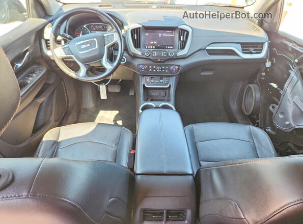 3GKALVEV2LL252258 2020 GMC TERRAIN Черный Вид панели приборов