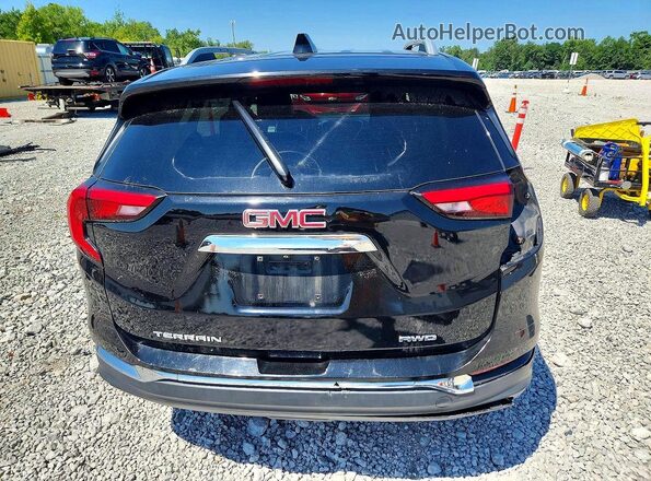 3GKALVEV2LL252258 2020 GMC TERRAIN Черный Вид сзади