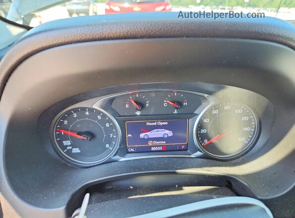 3GKALVEV2LL252258 2020 GMC TERRAIN Черный Вид щитка приборов